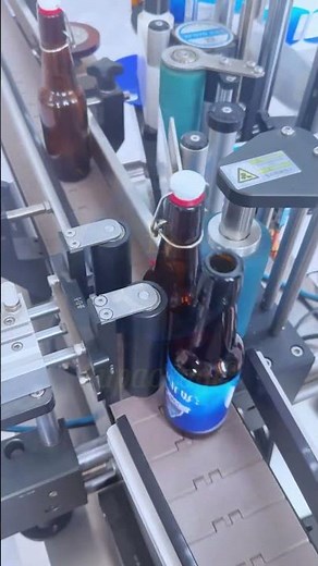 Wine Bottle Labeling Machine | Automatic Bottle Labeling Process #labelingmachine #labeling