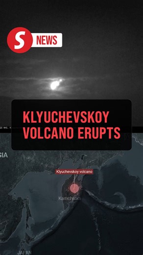 Klyuchevskoy volcano in Russia's far east starts erupting after earthquake