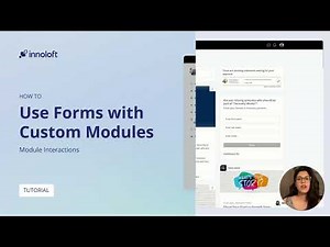 Module Interactions: Using Forms with Custom Modules
