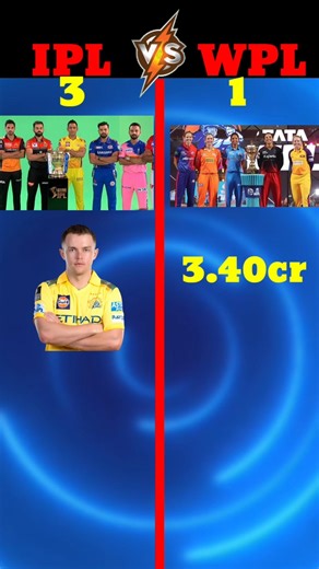 IPL VS WPL #cricket #ipl #wpl #shorts