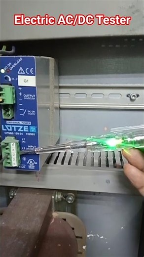 Electric AC/DC TESTER#diy #electrical #tester #shortsfeed #shorts