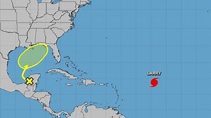 Larry now a major hurricane; NHC watching second system that could approach northwest Florida