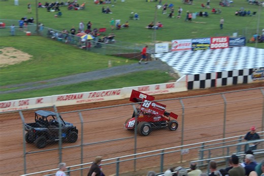 Pa. sprint car winner suspended, loses prize winnings after expletive-laden victory lane speech