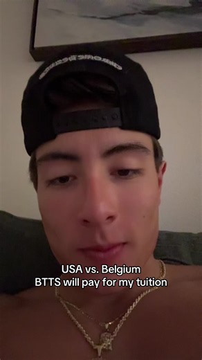 I will be taking btts for USA vs Belgium. BANKROLL MANAGEMENT!! #fifa #worldcup #usa