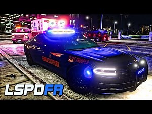 GTA 5 LSPDFR MOD | GSP SPEED ENFORCEMENT PATROL 🚔 ( Stalker Radar in Action)