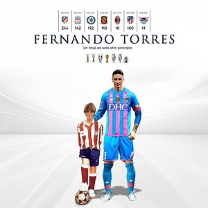 Si ritira El Niño Torres: gioca l’ultima partita della sua carriera contro Iniesta e Villa