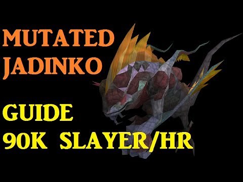 Mutated Jadinko Slayer Guide - 90K Slay XP per hour [Runescape 2014]