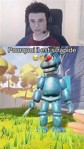 Fredbear is way too fast... 💀 #HelloNeighbor #Shorts