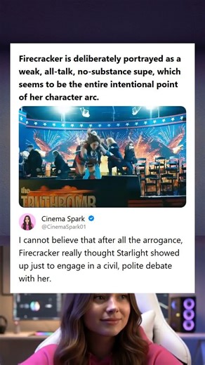 Character Analysis Firecracker is a Weak All-Talk Supe with No Real Substance