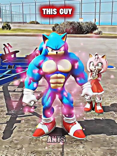 Help Sonic To Power Up & Pulling Heavy And Heavier Cars | #Shorts | #gta5 | #gaming #ytshorts