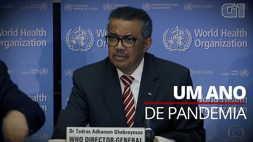 Um ano de pandemia: veja a cronologia das declarações e alertas da OMS