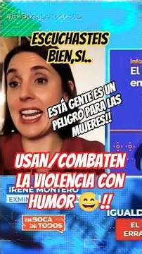 😅📢 HACEN FRENTE A LA VIOLENCIA CON HUMOR