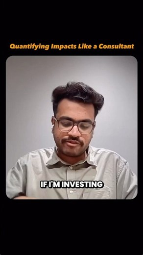 Quantifying Impacts Like a consultant