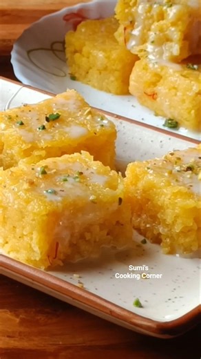 Mango Coconut Barfi Recipe | Soft & Melt-in-Mouth Sweet 😋🥰 #shorts #trending #viralvideo
