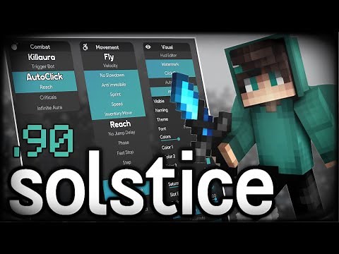 Solstice Is Finally Back! Minecraft Bedrock 1.21.92 Hack Client Download
