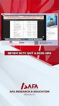REVIEW BCTC QUÝ 4.2025 HPG #bctc #hpg