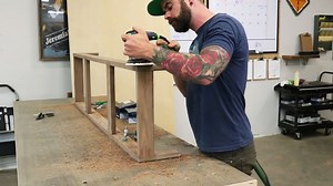 We're speeding through this project, and now it's time to give this Hutch a base, but whatever you do, don't forget the hand sanding!! Festool | Bourbon Moth Woodworking