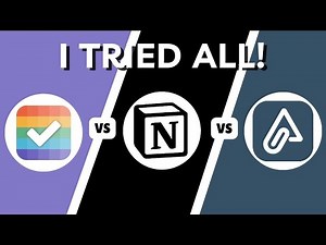 Lunatask vs Notion vs Amplenote – Which Productivity Platform is BETTER in 2025? (FULL OVERVIEW!)