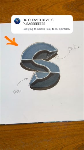 Graffitiforfun on Instagram: "#graffiti #graff #graffititutorial #graffitiletters #beveledletters"