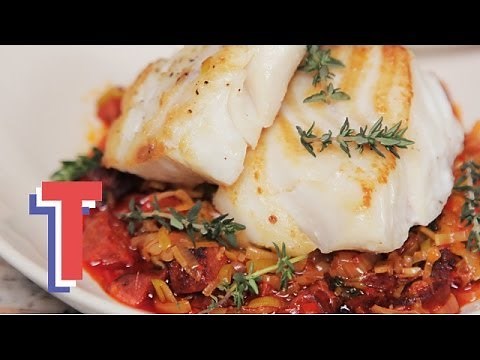 Baked Cod With Chorizo: Food Fest 4