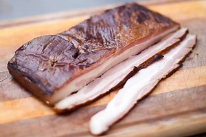 Homemade Maple-Espresso Bacon