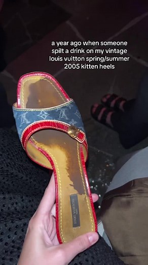 Vintage Louis Vuitton Kitten Heels: A Stylish Throwback