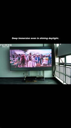 【FSCREEN】Aura Series Fresnel UST ALR Screen With AWOL LTV-3500 Pro -Immersion Even In Shining Daylight.4K UHD 60FPS #Fscreen #AWOL #Projectionscreen #Projectorscreen #Hometheater #Homecinema #Projector #UST #Fresnel #ALR #LaserTV