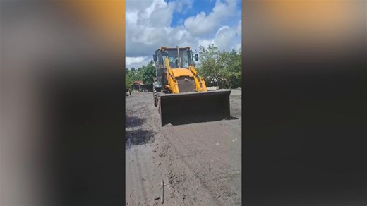Authorities clear Kanlaon Volcano lahar flow after heavy rain