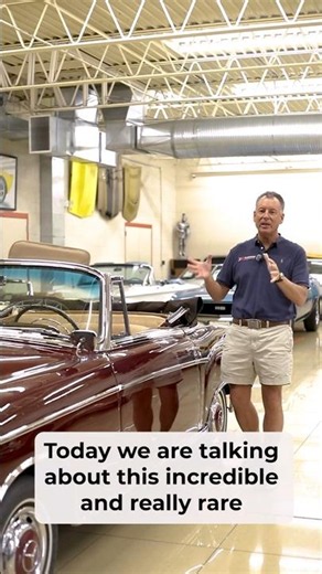 Check out this RARE 1958 Mercedes 220S Cabriolet!