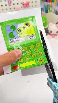 Cute DIY Mini Paper Computer 😍📄💻 | Most Satisfying Paper Craft Ever! #shorts #diy