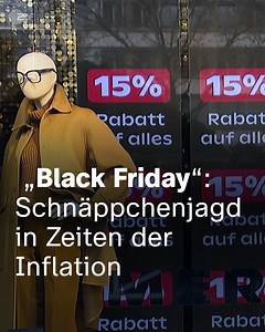 Die Preisnachlässe und Sonderangebote beim diesjährigen "Black Friday" sind begleitet von Energiekrise und Inflation. In jedem Fall sollte man die "Schnäppchen" sorgfältig prüfen. | ZDF heute