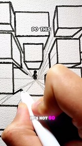 ✨How to Draw 1 Point Perspective ✨ follow for more!😉 . #artist #arttutorial #howtodraw #perspective #trendingvideos #drawingtutorial #drawingtutorial #viral #fyp | Studioyaart Vasco