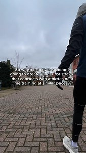 Hear me out ↓ You link your Strava. Then we let some AI analyze your training volume, pace, preferred times, goals. You set your filters: distance range, pace range, location. Then you get profiles of runners near you training at similar levels. Swipe right on someone who runs 60k weeks at your pace? They swipe right back? You match. Now you’ve got a training partner for long runs, intervals, early morning miles. No more running solo. No more awkward “you’re too fast/slow for me” conversations. 