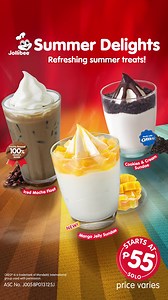 276K views · 226 reactions | Refresh with Jollibee Summer Delights, featuring the NEW Jollibee Mango Jelly Sundae, Cookies & Cream Sundae and Iced Mocha Float | Jollibee | Facebook