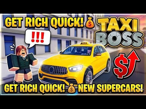 My New Taxi Business in Roblox! (Taxi Boss Gameplay)