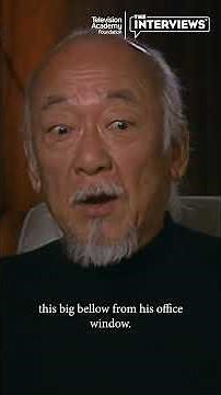 The Moment Pat Morita Heard About The Karate Kid