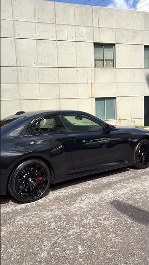 2023 BMW M2 in Black Sapphire
