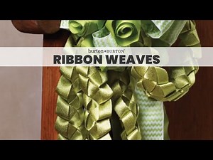How to Make Ribbon Weaves