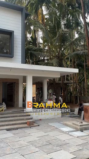 #exteriordesign #exterior #interior #design #interiordesign #construction #planing #luxuryhomes #dreamhome #brahmadesigners #brahmaconstructions ond | Brahma Designers & Constructions