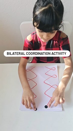Bilateral Coordination Activity #kidsactivity #playandlearn A simple and effective bilateral coordination activity to actively engage preschoolers. Follow @preethi_manojkumar for more screen free play ideas #kidsactivity #education #bilateral#earlylearning [kidsactivity, kids play ideas, kids activities, screen free play ideas] | Preethimanojkumar