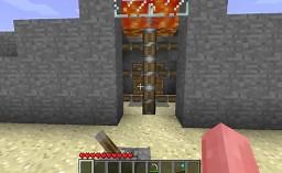 Minecraft Lava Door Tutorial! Minecraft Map