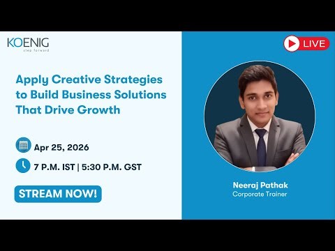 Apply Creative Strategies to Build Business Solutions That Drive Growth