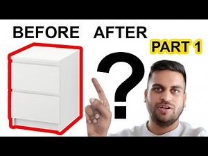 PART 1- IKEA HACK - Assembling MALM & BESTA- How to make Ikea furniture look good- LIFE IN CANADA