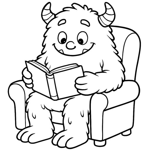 10 Cute Monster Coloring Pages for Kids – Kawaii Coloring Book Printable PDF – Easy Coloring Sheets – Preschool & Kindergarten Activity - Etsy