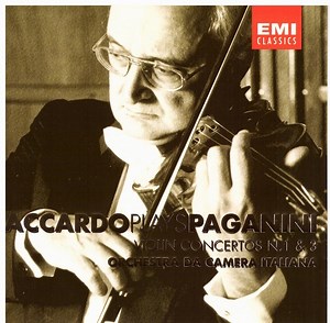 Salvatore Accardo, Niccolò Paganini - Accardo Plays paganini Violin Concertos No. 1 & 3