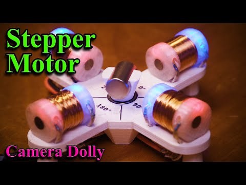 Stepper Motor basics, build, and time lapse camera dolly