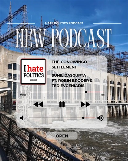 🎙New episode drop! We joined I Hate Politics to unpack the $340 million Conowingo Dam settlemnet - what it means for the Chesapeake Bay, our rivers, and local communites. Hear from Robin Broder Acting Executive Director of Waterkeepers Chesapeke and Lower Susquehanna Riverkeeper Association, Riverkeeper Ted Evgeniadis to talk accountability, river health, and what comes next. Listen now at https://open.spotify.com/episode/5FNafgcutnAOfakliQbUGB?si=AGkIk1bGTtiIPZNln6WXZg #ihpod #conowingodam #ch