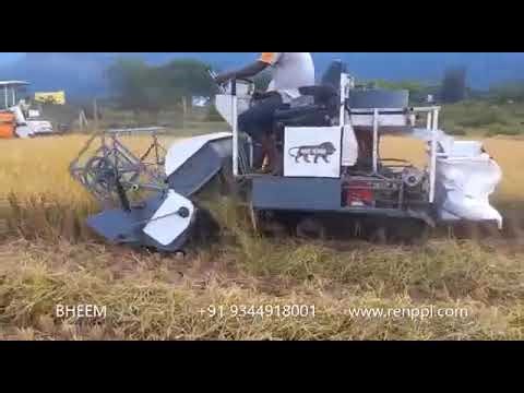 BHEEM Mini Combine Harvester - with Grain Tank