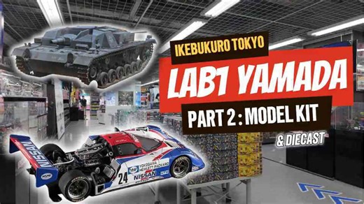 Lab1 Yamada Denki Ikebukuro – Model Kit Shopping in Tokyo (Part 2)