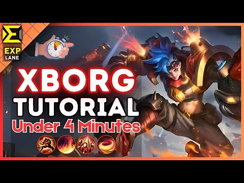 4-Minute X.Borg Tutorial in EXP Lane || (MLBB S35) 2025